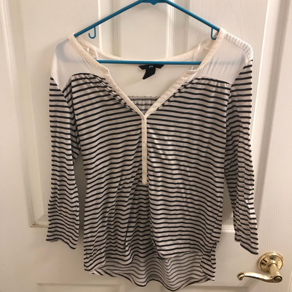 Blue blouse from HM
